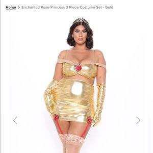 Fashion Nova  - enchanted rose costume